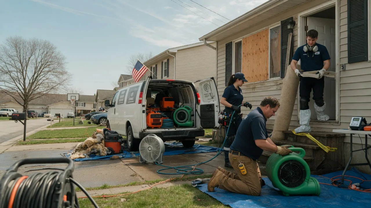 Water Damage Restoration in Lidderdale, IA near me